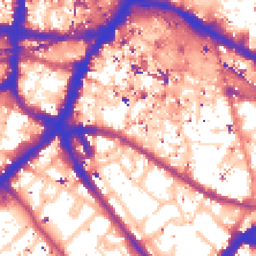 Daytime road noise heatmap for SE1 3RY