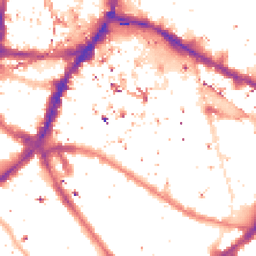 Night-time road noise heatmap for SE1 3SB