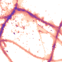 Night-time road noise heatmap for SE1 3SU