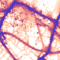 Daytime road noise heatmap for SE1 3SX