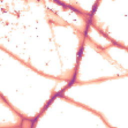 Night-time road noise heatmap for SE1 3UW
