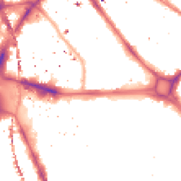 Night-time road noise heatmap for SE1 4AG