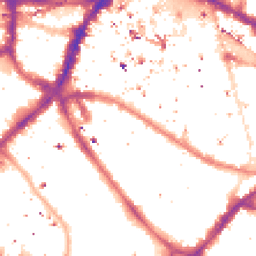 Night-time road noise heatmap for SE1 4BG