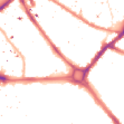 Night-time road noise heatmap for SE1 4EJ