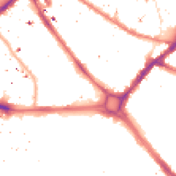 Night-time road noise heatmap for SE1 4EL