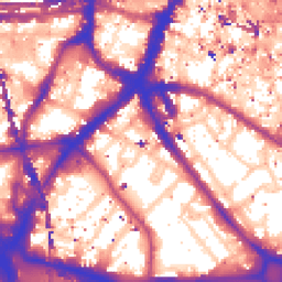 Daytime road noise heatmap for SE1 4GG