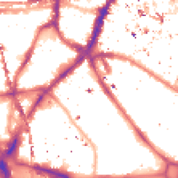 Night-time road noise heatmap for SE1 4GG