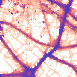 Daytime road noise heatmap for SE1 4PP