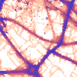 Daytime road noise heatmap for SE1 4QH