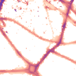 Night-time road noise heatmap for SE1 4QH