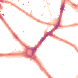 Night-time road noise heatmap for SE1 4QZ