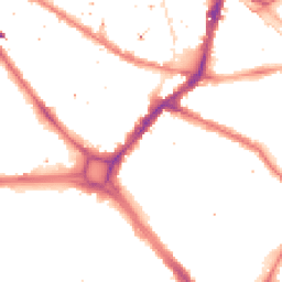 Night-time road noise heatmap for SE1 4TR