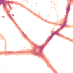 Night-time road noise heatmap for SE1 4UX