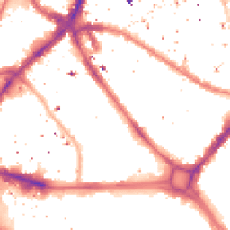 Night-time road noise heatmap for SE1 4YP