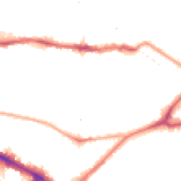 Night-time road noise heatmap for SE1 5BY