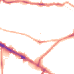 Night-time road noise heatmap for SE1 5HE