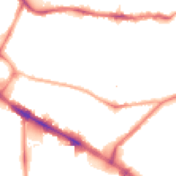 Night-time road noise heatmap for SE1 5HH