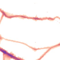 Night-time road noise heatmap for SE1 5QG