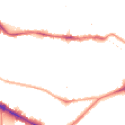Night-time road noise heatmap for SE1 5QN