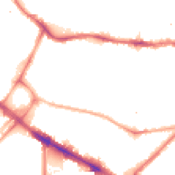 Night-time road noise heatmap for SE1 5QU