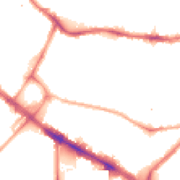 Night-time road noise heatmap for SE1 5RT