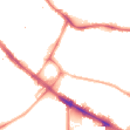 Night-time road noise heatmap for SE1 5TA