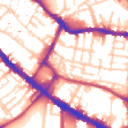 Daytime road noise heatmap for SE1 5TB