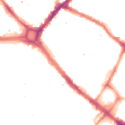 Night-time road noise heatmap for SE1 5XB