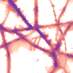 Night-time road noise heatmap for SE1 6EY