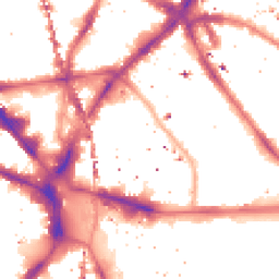 Night-time road noise heatmap for SE1 6QE