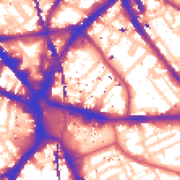 Daytime road noise heatmap for SE1 6QH
