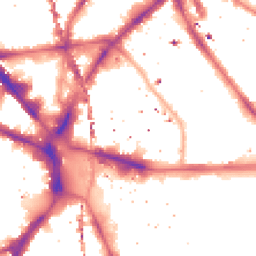 Night-time road noise heatmap for SE1 6QH