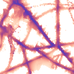Night-time road noise heatmap for SE1 7BG