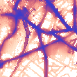 Daytime road noise heatmap for SE1 7BL