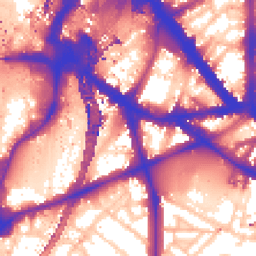 Daytime road noise heatmap for SE1 7BN