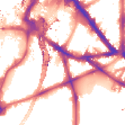Night-time road noise heatmap for SE1 7BN