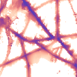 Night-time road noise heatmap for SE1 7BS