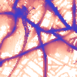 Daytime road noise heatmap for SE1 7BX
