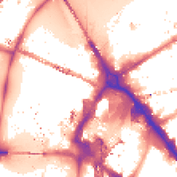 Night-time road noise heatmap for SE1 7GY