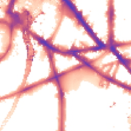 Night-time road noise heatmap for SE1 7HL