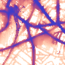 Daytime road noise heatmap for SE1 7JG