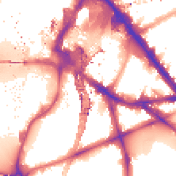 Night-time road noise heatmap for SE1 7LH