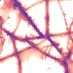Night-time road noise heatmap for SE1 7QN