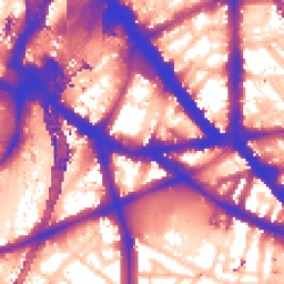 Daytime road noise heatmap for SE1 7RU