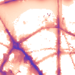 Night-time road noise heatmap for SE1 8AE