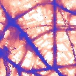 Daytime road noise heatmap for SE1 8LL