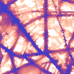 Daytime road noise heatmap for SE1 8QP