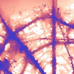 Daytime road noise heatmap for SE1 8SP