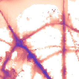 Night-time road noise heatmap for SE1 8ST