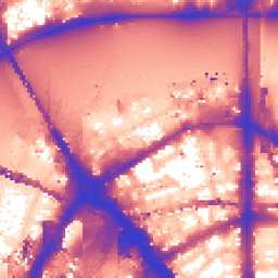 Daytime road noise heatmap for SE1 9NS